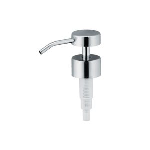 Customized Hotel Cosmetic Lotion Pump Stainless Steel Shampoo Pump