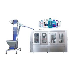 PET Bottled Water Filling Machine SUS304 Photoelectric Detection
