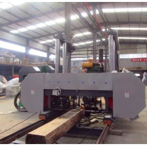 80HP Diesel Large Bandsaw Mill 2500mm Automatic Saw Mill Machine