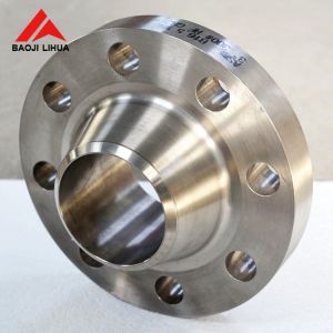 ASME B16.5 Class150-Class2500 WN Gr7 Gr12 Titanium Welding Neck Flange