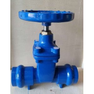 DIN PN16 GGG50 cast iron socket gate valve