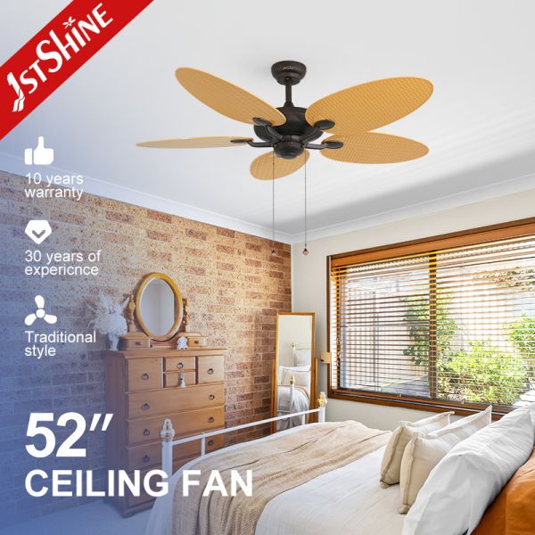 52 Inch AC Reverse Motor Air Cooling Ceiling Fan with Standard Wind Type and