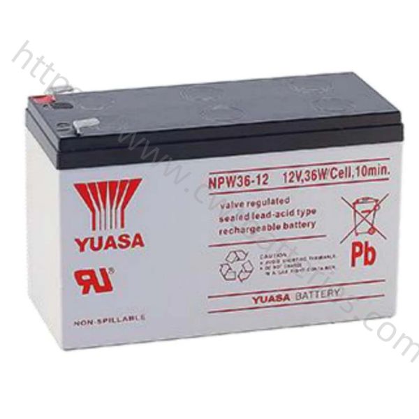 YUASA NPW36-12 Lead-Acid AGM Battery 12V 36W Cell VRLA Battery for UPS UV Motorcycle Power Supply