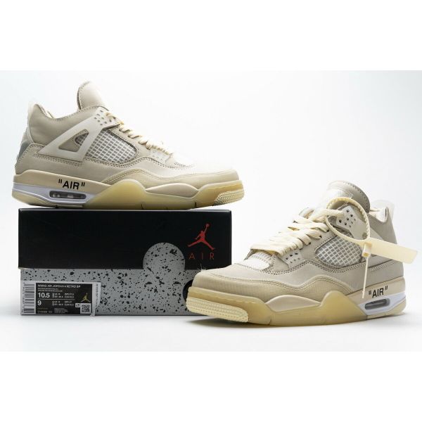 Buy Uabat Jordan 4 Retro Off-White Sail, CV9388-100 at wholesale prices