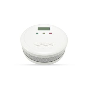 Carbon Monoxide Alarm Detector Replaceable Battery Operated CO Alarm Detector With LCD Display