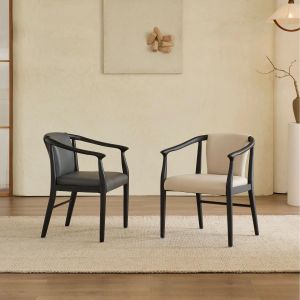 Villa Modern Dinner Chair Luxury Dining Chairs with Elegant Wooden Design