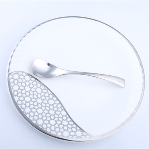 Buy Elegant high quantity Stainless steel cutlery/flatware/spoon/ice cream spoon at wholesale prices