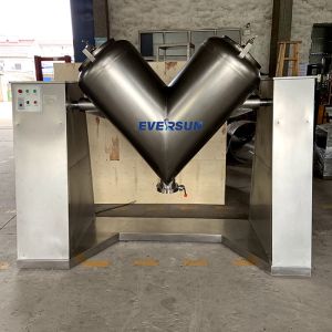 Stainless Steel 304 / 316L V Type Powder Mixer With Maximum Loading Weight 5