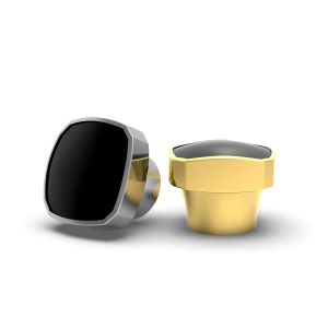 Zamak Spray Non Refillable Zinc Alloy Perfume Bottle Caps