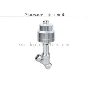 Donjoy Stainless steel Pneumatic Angle Seat Valve with BSP Thread