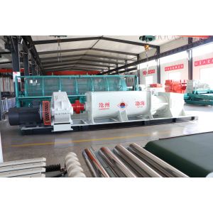 High Capacity Single axle Stirring Brick Extruder Machine