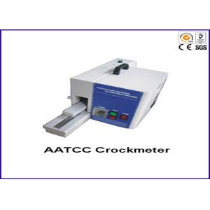 Motor Driven Electronic Crockmeter For Rubbing Fastness AATCC
