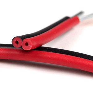 Audio Transmission Communication Parallel Speaker Cable Red Black