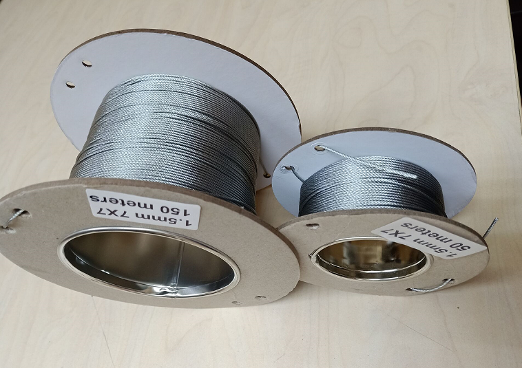 Insulated Mechanical Wire Gripper Cable Hanging Steel Wire Rope For Led Light