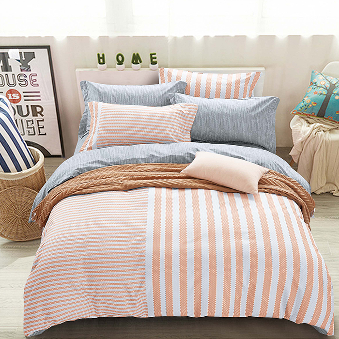 100% Cotton 4 Piece Comforter Bedding Set for Bedroom within Hotel Luxury All Size