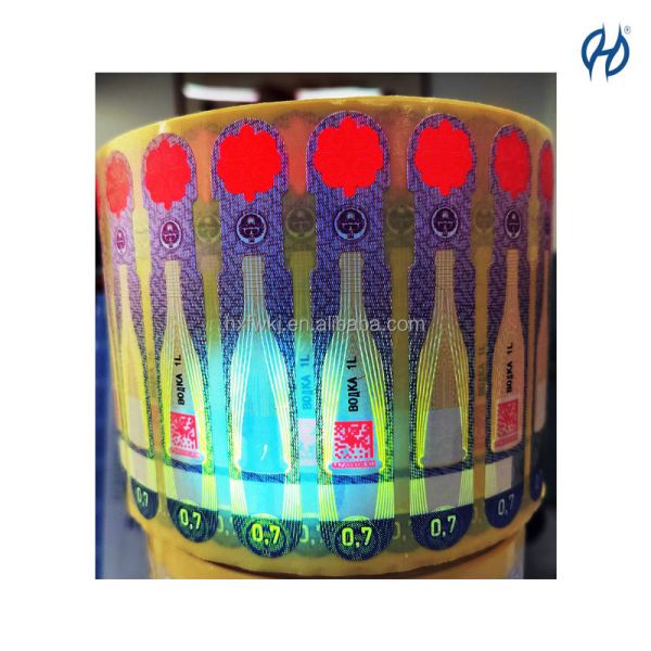 Buy Offset / Silk Screen / Digital Printing Security Label Stickers Customized at wholesale prices