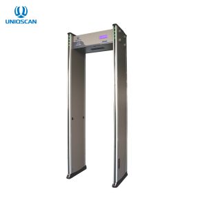 China 18 Zones 255 Sensitivity Walk Through Frame Metal Detector on sale