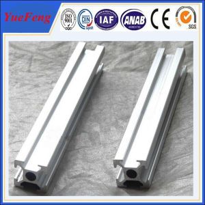 China industrial t-slot aluminium extrusion manufacturer, anodized aluminum extrusion drawings on sale