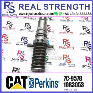 Real Fuel Injector Assembly 7C-9578 7C9578 For CAT Engine 3500A Series
