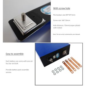 Lithium 120ah 3.2 V Lifepo4 Prismatic Battery Cell Catl Solar Battery Cells