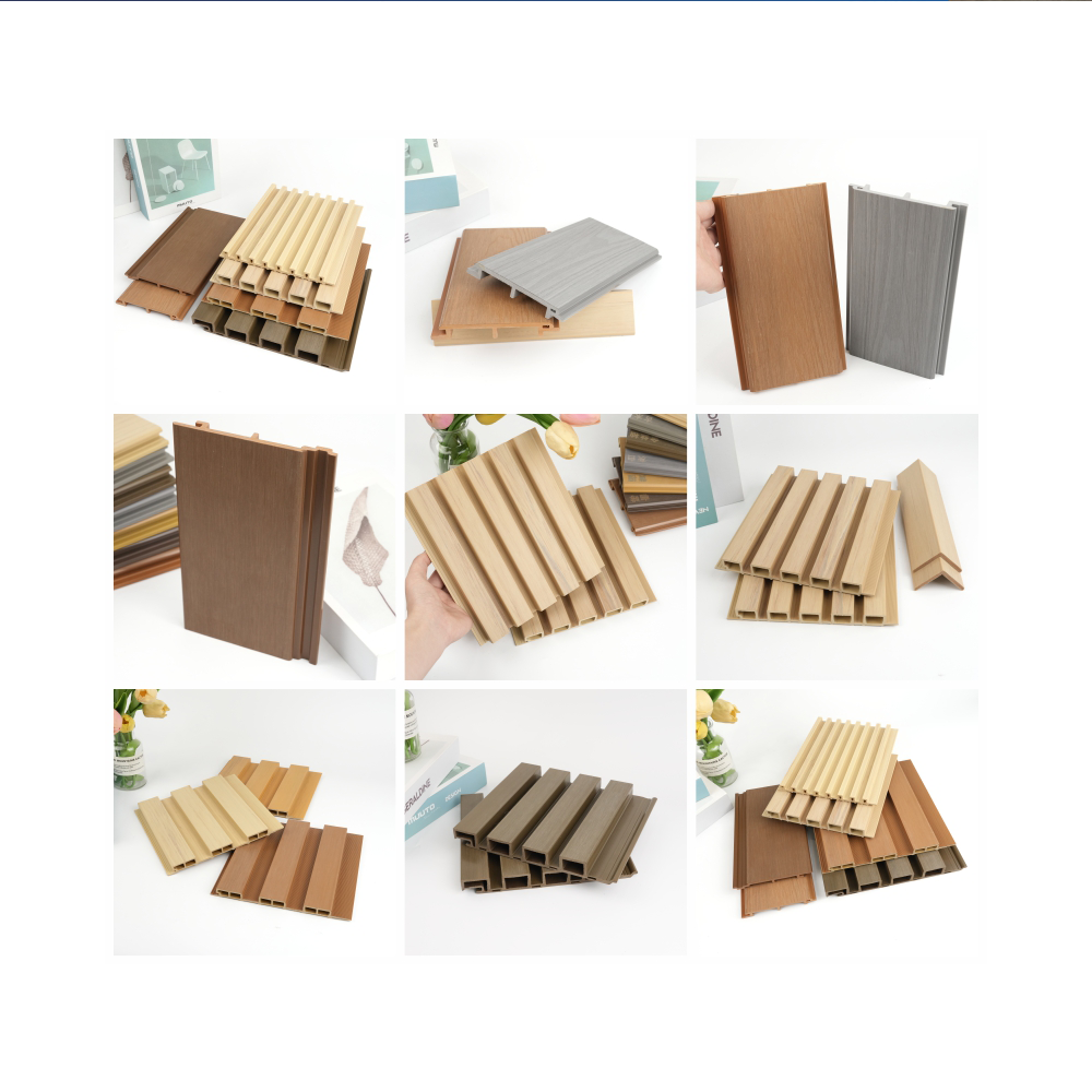 Easy Installation ASA WPC Sunlight Resistant Seaside Outdoor 3D Wall Cladding As Exterior Wall and House Eaves Panels