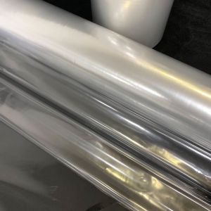 CPP PE Food Plastic Wrap Roll Stretch Film 25cm - 60cm Width For Wheat Flour