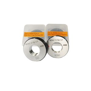 Quality Left Hand M24X1.5 Metric Thread Ring Gauge with 6g Accuracy for Accurate Thread Checking for sale