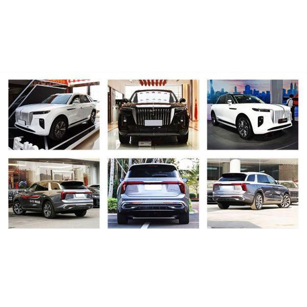 690Km Range Hongqi E-Hs9 2022 Qiyue 7 Seats Auto Maximum Speed 200km/h Energy Vehicle