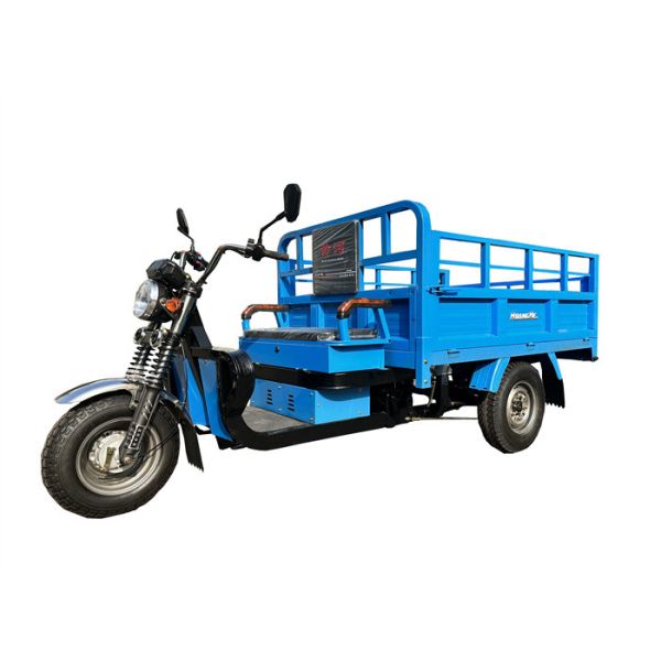 Buy 2500W Electric Three Wheel Motorcycle With Drum Braking And 1000 KG Loading Capacity at wholesale prices