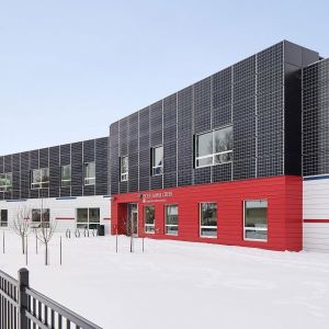 BIPV Photovoltaic Facade Systems 6060 Aluminum Bifacial Pv Modules