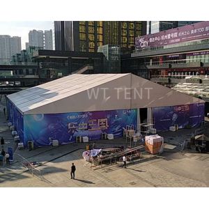 China Full Color Printed Outdoor Exhibition Tents / Trade Show Marquee Size 25 x 35m on sale