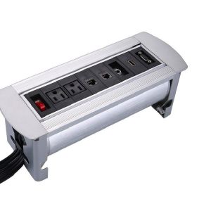 American Standard Conference Table Manual Socket / Pop Up Electrical Outlet