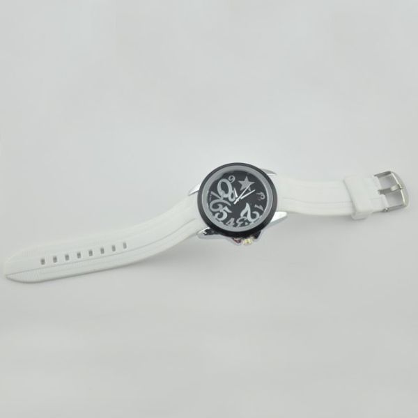 Pu Strap Japan Movt Quartz Watch