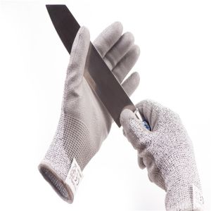 High Dexterity Level 5 Lightweight Cut Resistant Gloves EVA Pad CE Approval