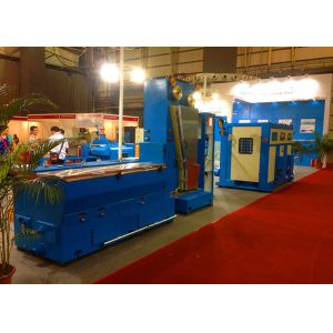 PID Synchronous Spooler Straight Line Cable Drawing Machine With Continuous