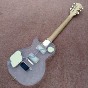 High quality Standard LP acrylic electric guitar, rosewood Fingerboard LED light