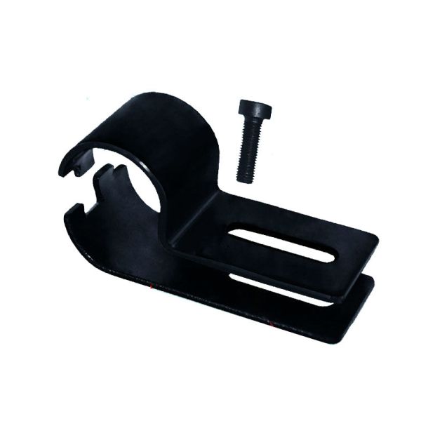 Buy Adjustable Steel Black Metal Pipe Clamp  assemble Flexible Racking System at wholesale prices