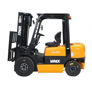 Quality 6000mm Lifting 2.5t Solid Tire Diesel Powered Forklift for sale