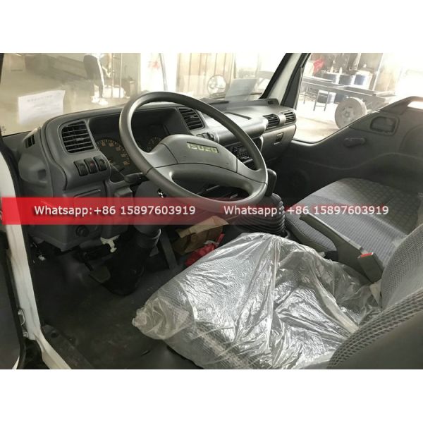 Philippines ISUZU NKR 4KB Small Light Dump Truck 5Tons 130HP Euro 5 Engine For Sales