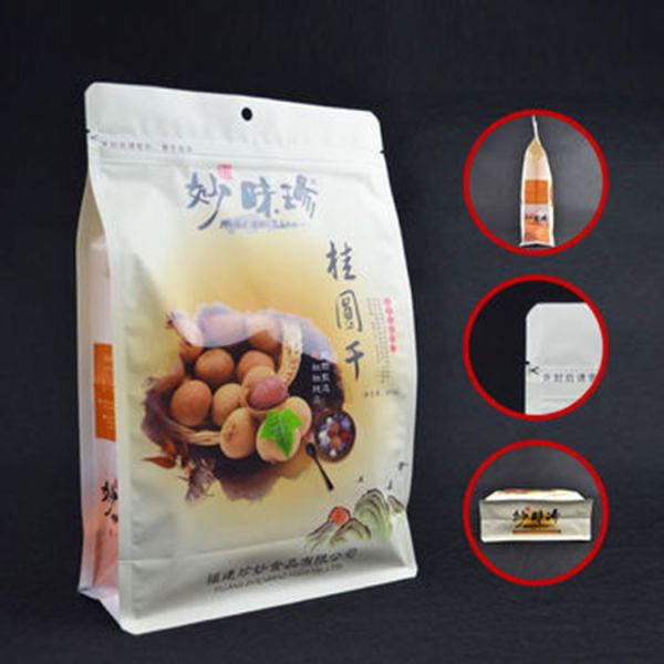 Custom Printing PET Food Zipper Bag &Food Packaging Bag with Side Gusset