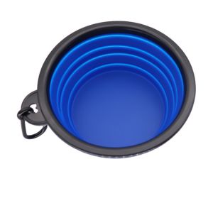 Eco Friendly 9cm Pet Feeder Bowl 15oz Silicone Pet Bowl