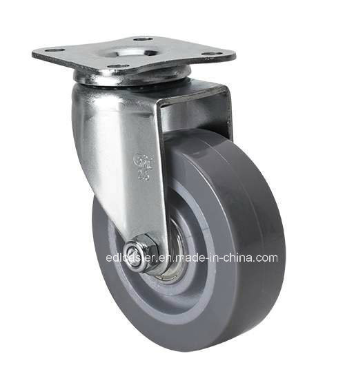 Buy 40kg Load Capacity Grey PU Caster for Caster Application in Swivel Design at wholesale prices
