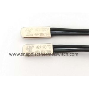 250V 10A 130 Deg C Motor Coils Thermostat Cut Off Switch With Long Life