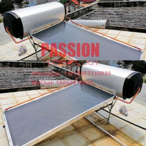 Flat Collector Solar Water Heater 150L Pressurized Flat Panel Solar House
