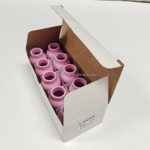 Customized Alumina Nozzle Glass Tig Welding Ceramic Cup Argon WP17 18 26 53N 54N