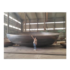 ASME Standard 304 Stainless Steel Pipe Fitting Spherical Torispherical Dish End