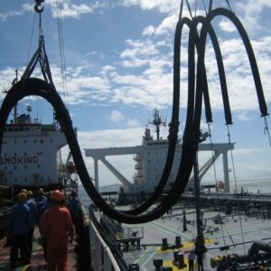 OCIMF Natural Rubber Floating Marine Oil Hose With Flange