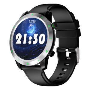 1.28inch Round Shape Smartwatch Heart Rate And Temperature Detection