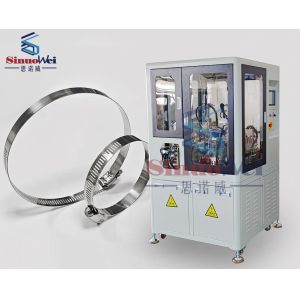 Efficiently Assemble Hose Clips Hose Clamp Assembly Machine