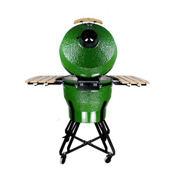 New Style KIMSTONE Kamado Grill Kimstone BBQ Grill 22inch Smoker Grill China Ceramic
